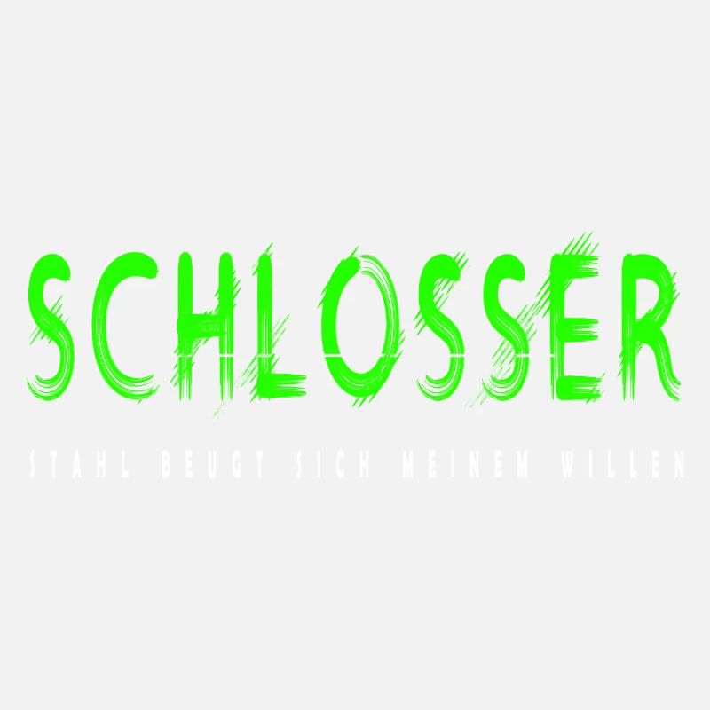 Schlosser Handwerker Design