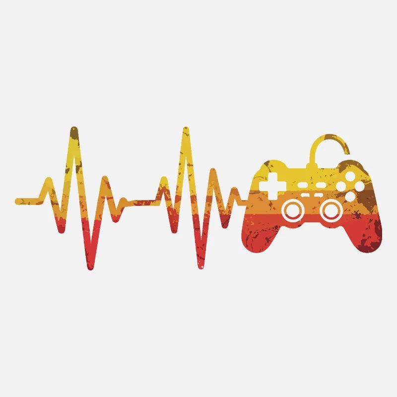 Herzschlag Gamepad Retro