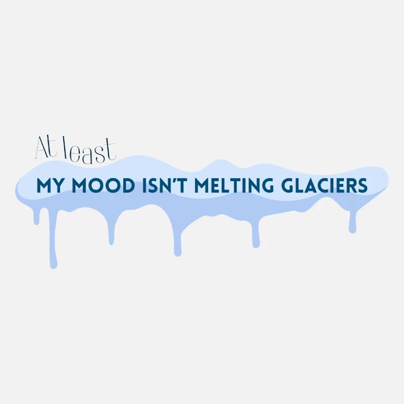 Mood melting glaciers