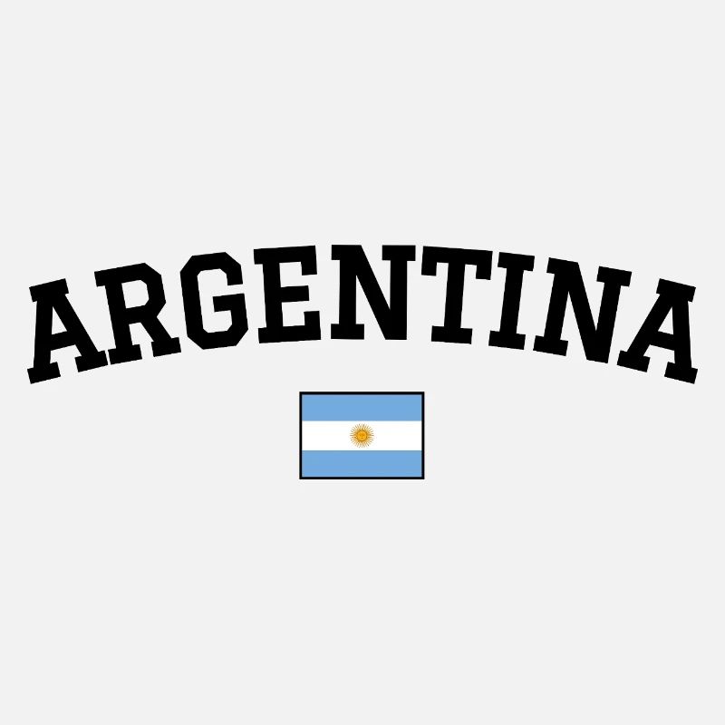 Drapeau argentin Noir