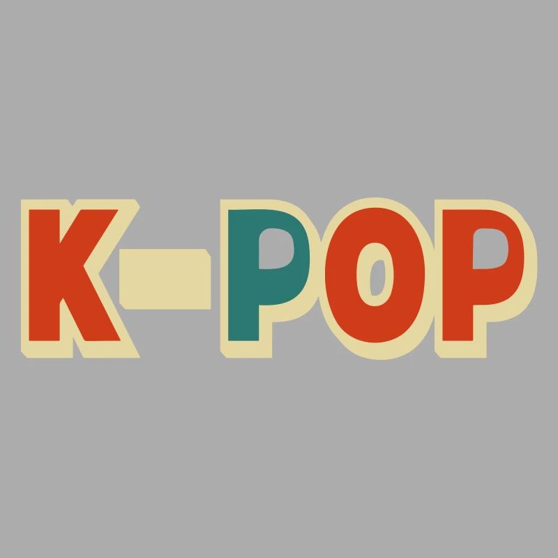 K-Pop 5 anpassbare Farben