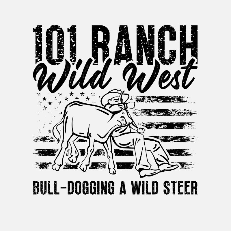 101 Ranch Wild West Tie Down Roping Steer Wrestler