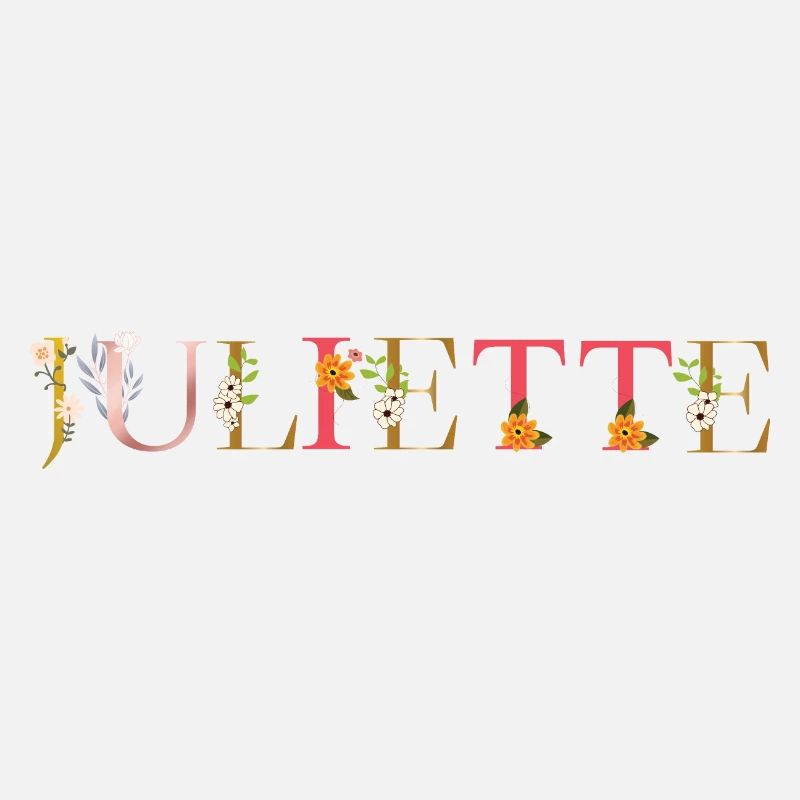 JULIETTE prénom fleuri