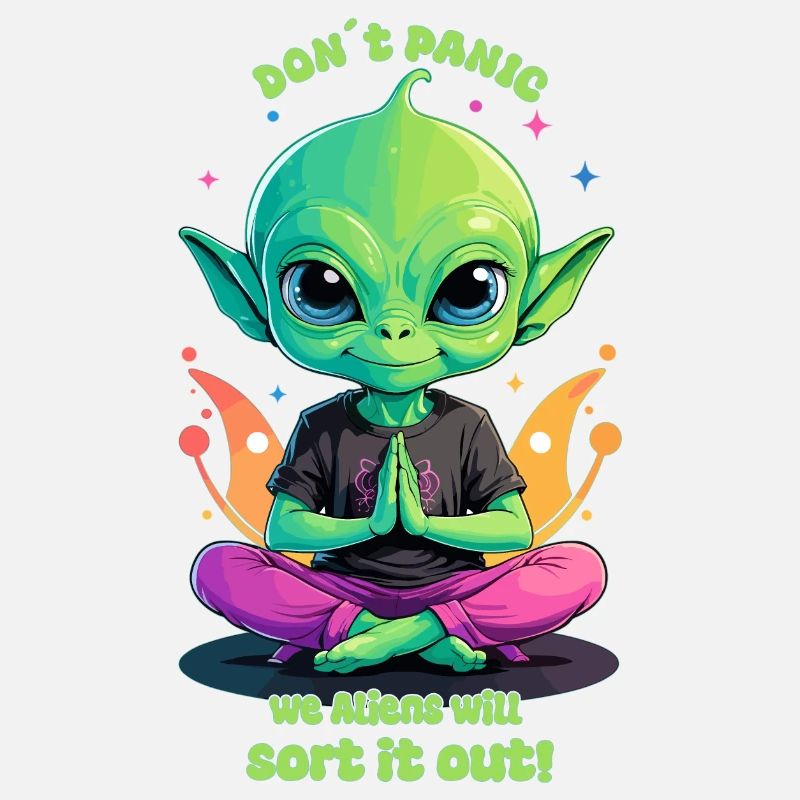 Süßer Alien Regelt das !