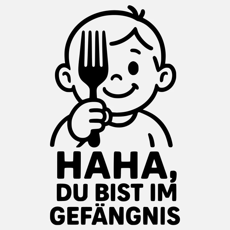 kinder humor gabel gefängnis