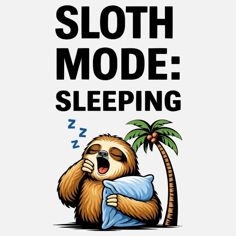 Sleepy Sloth Palm Night