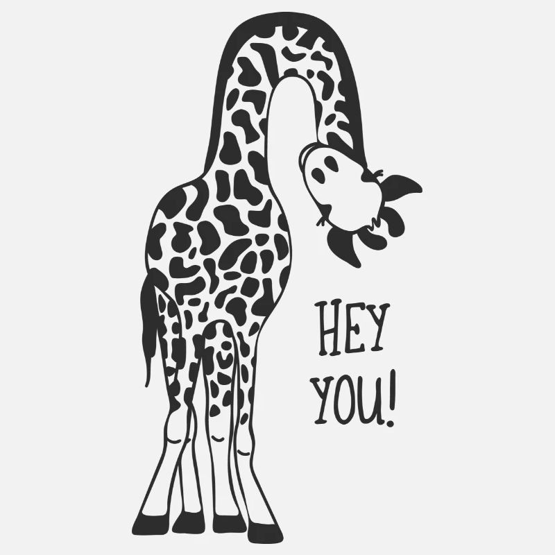 Giraffe qui appelle