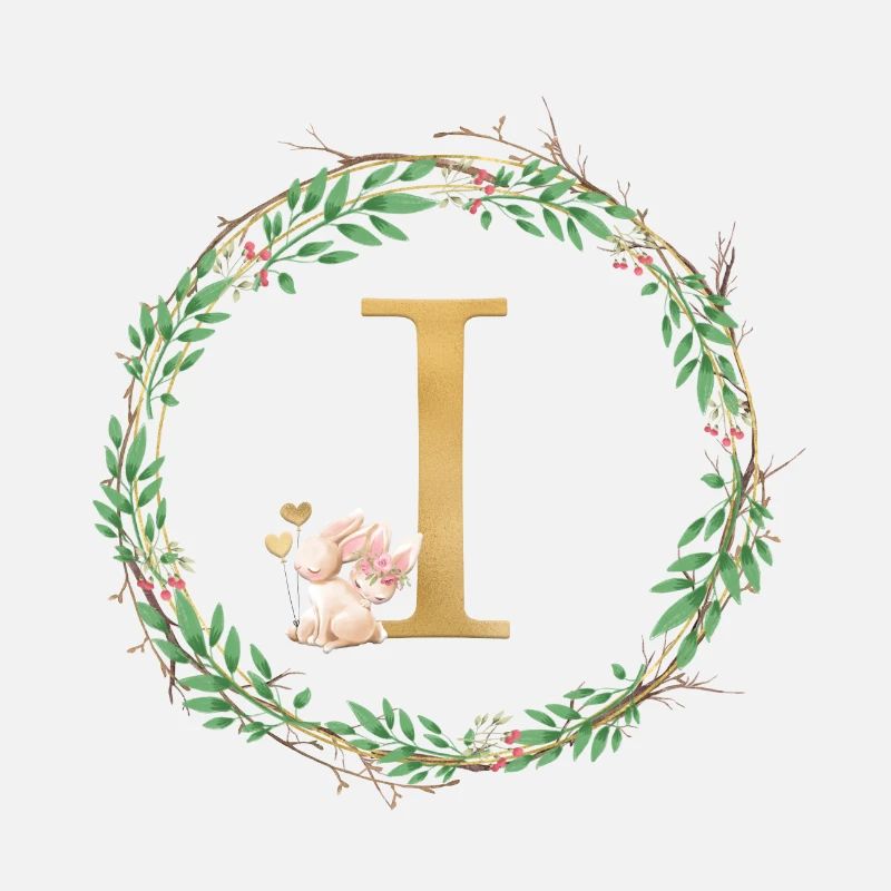 Personalisierbar Monogramm I