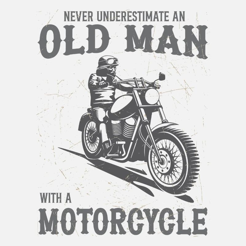 Lustiges Motorrad Geschenk Biker Spruch
