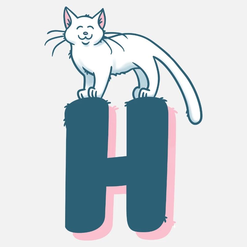 Lettre H du chat