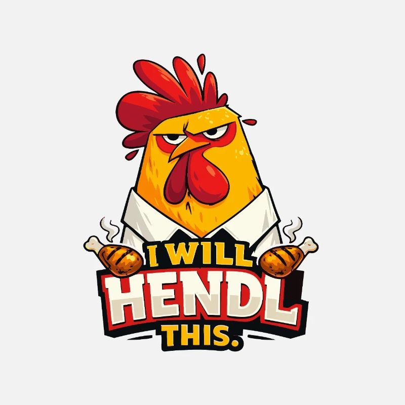 I Will Hendl This Dialekt Humor Hühner Spruch