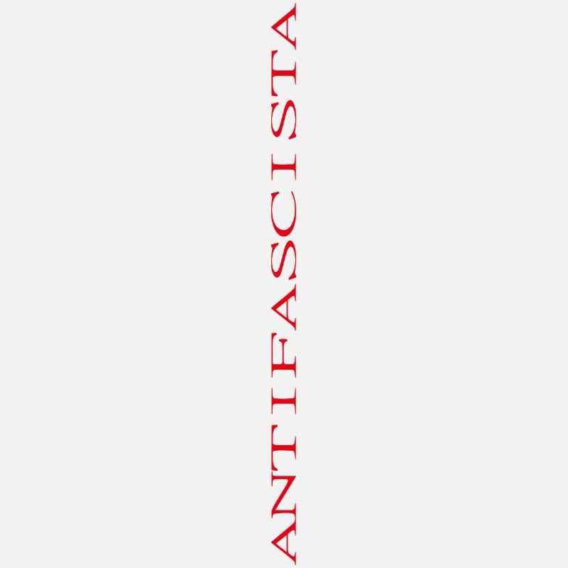 Antifascista lettering vertical (stretched)
