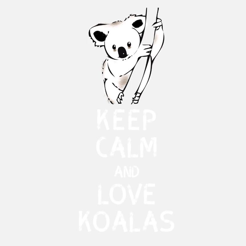 koala keep calm love koalas bear tree nap nerd geek