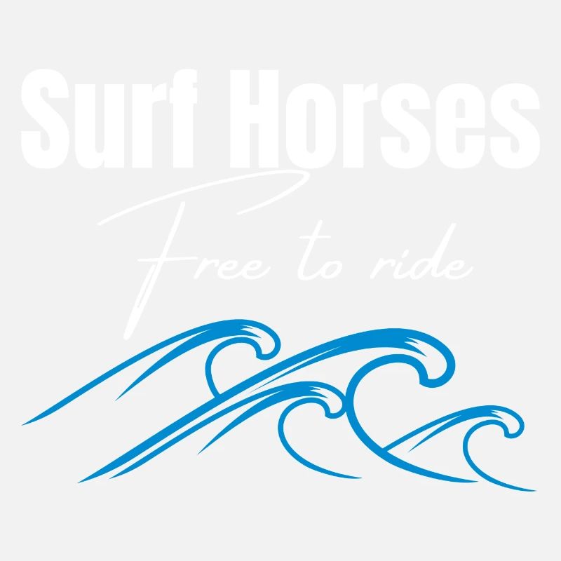 Chevaux de surf gratuits pour chevaucher les vagues
