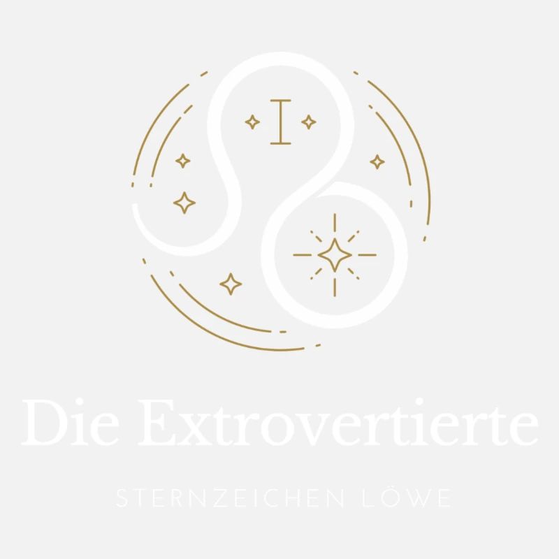 Leo Extrovert Logo Sternzeichen