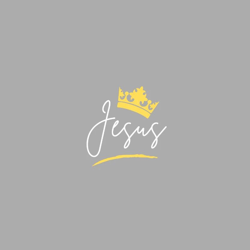 Jesus Crown Script Tee