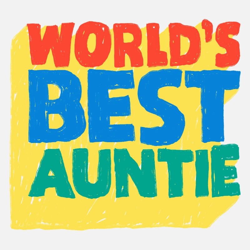 World's Best Auntie Pop Design