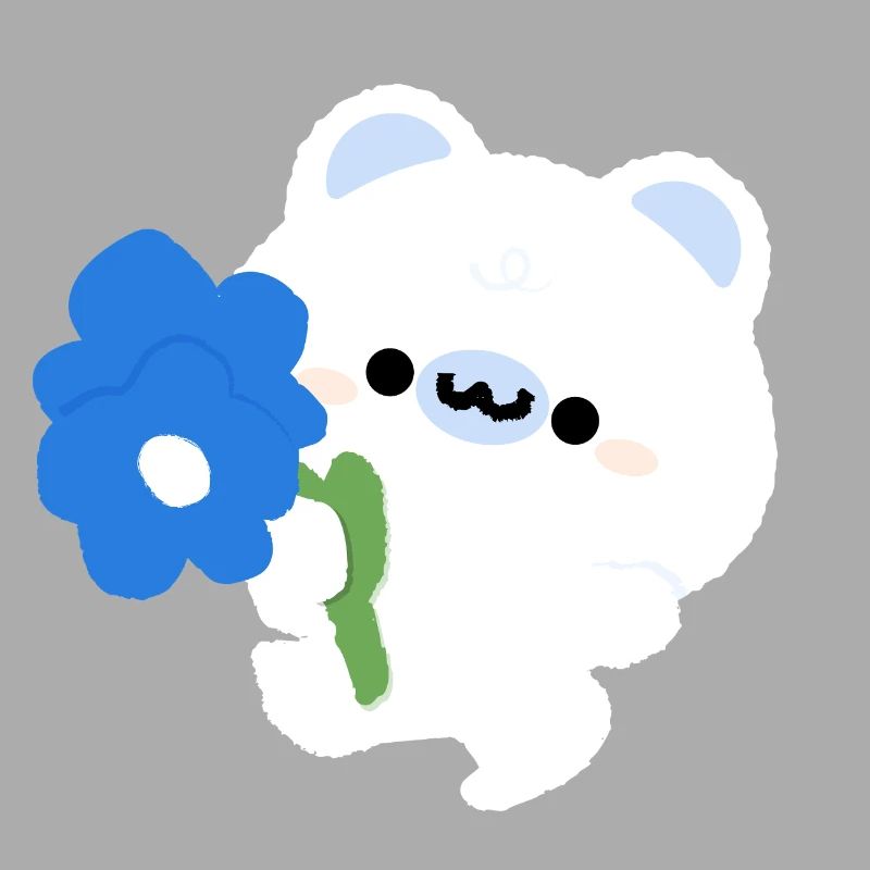 Romantischer Eisbär