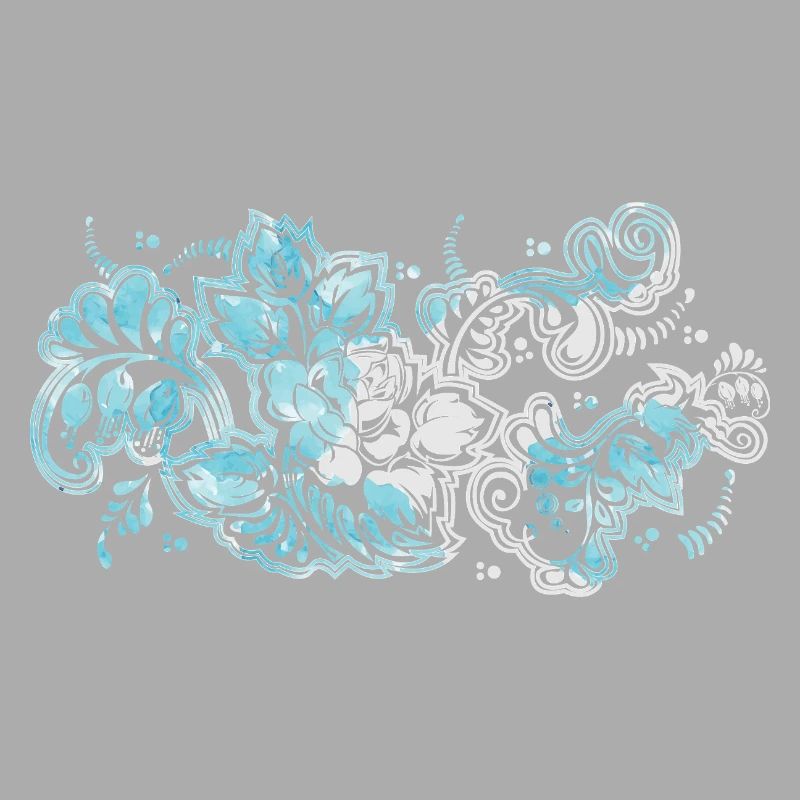 Blue Flower Pattern