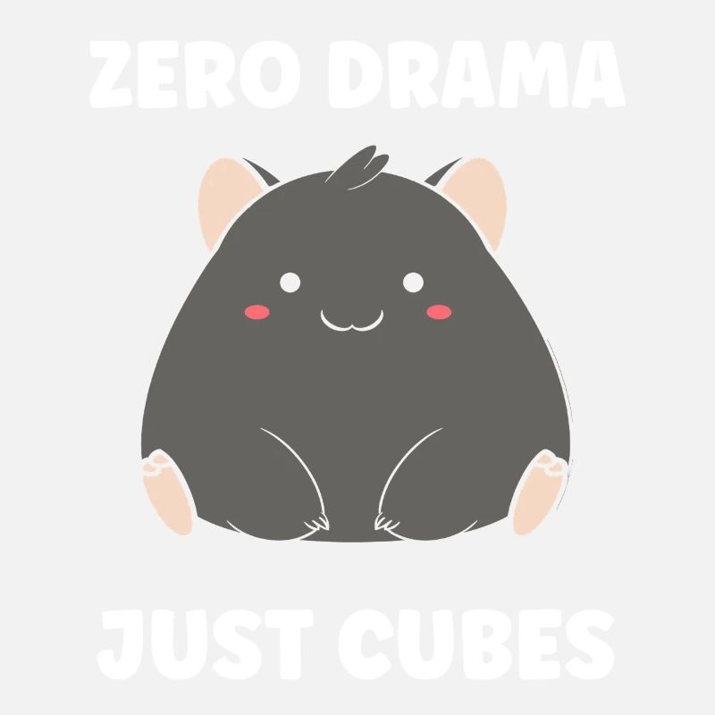 Zero Drama Just Cubes wombat