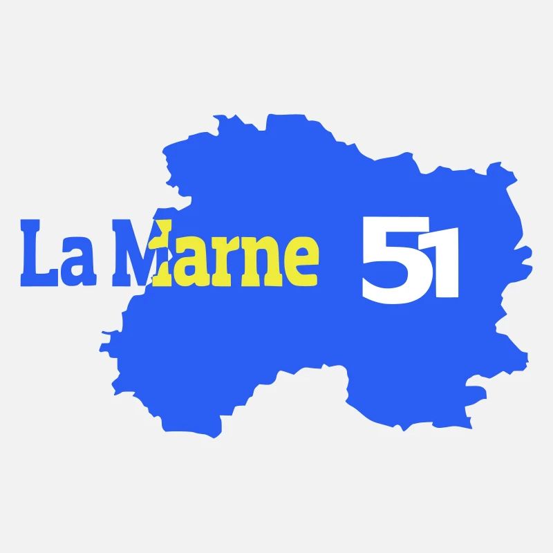 The Marne 51 Departmental Map