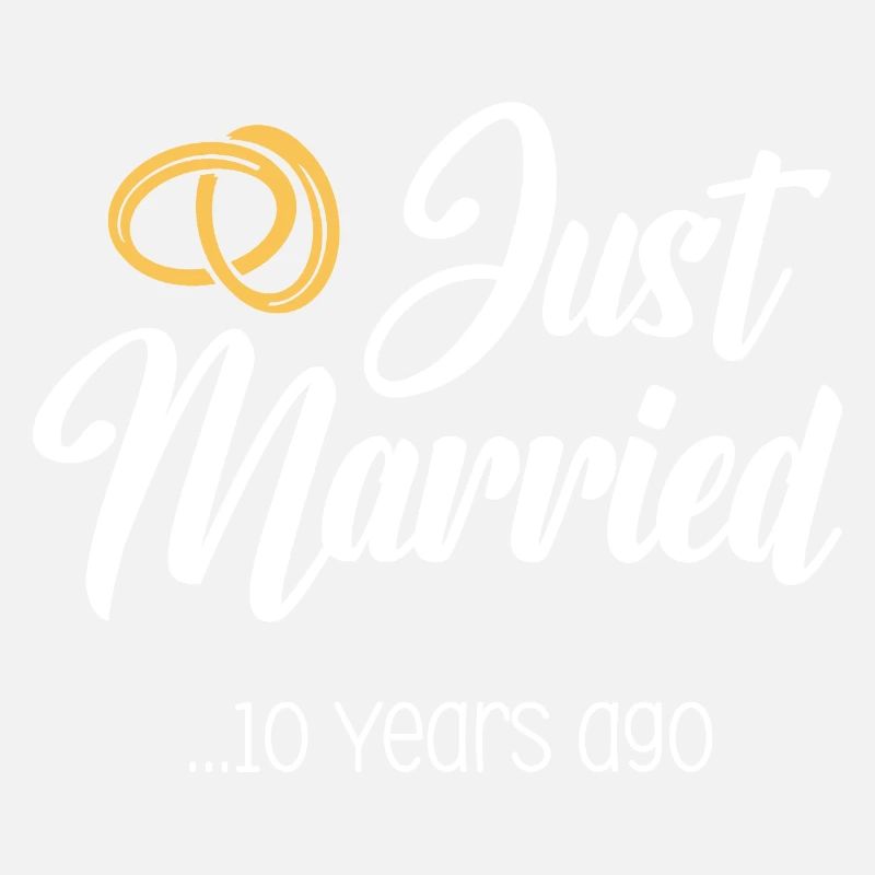 Vient de se marier 10 ans de mariage Anniversaire de mariage