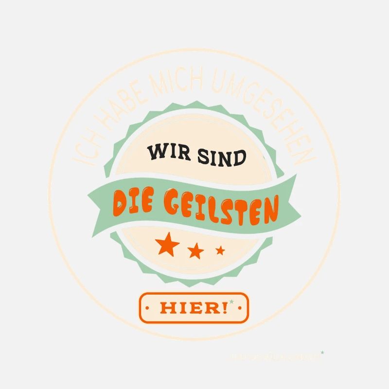 Wir sind die Geilsten – Retro Team Design