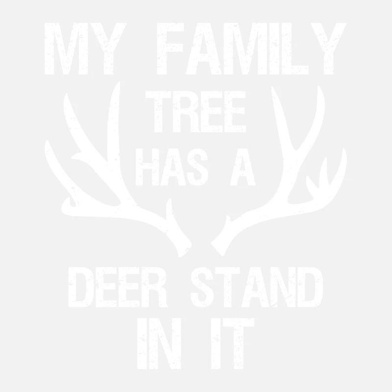 Mon arbre généalogique comprend un stand de cerfs en chasse