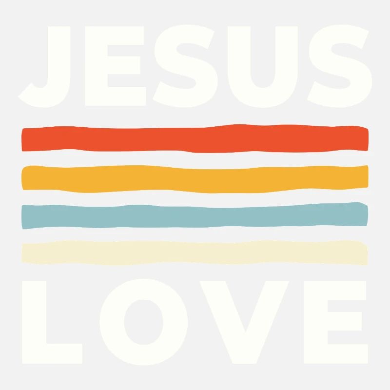 Jesus Love Christliche Nächstenliebe