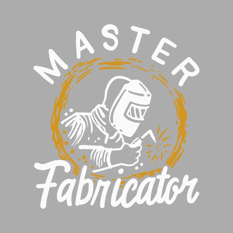 Master Fabricator Welding Graphic Tee Design