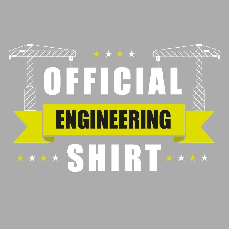 Construction du bâtiment Official Engineer’s Shirt