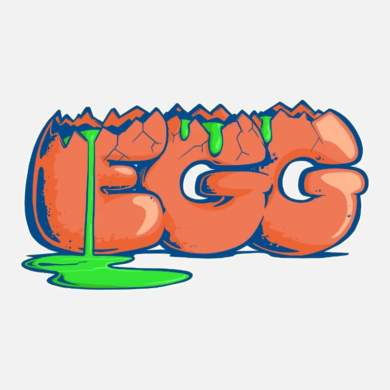 Egg, mot dessiné
