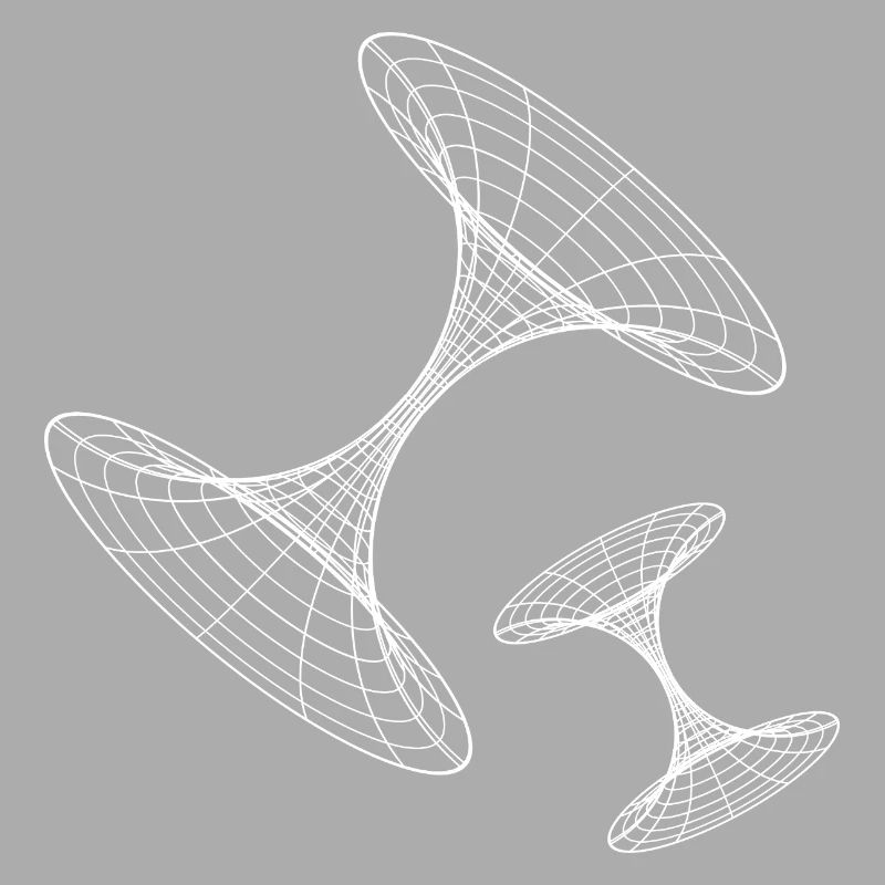 Wireframe Vortex Geometry