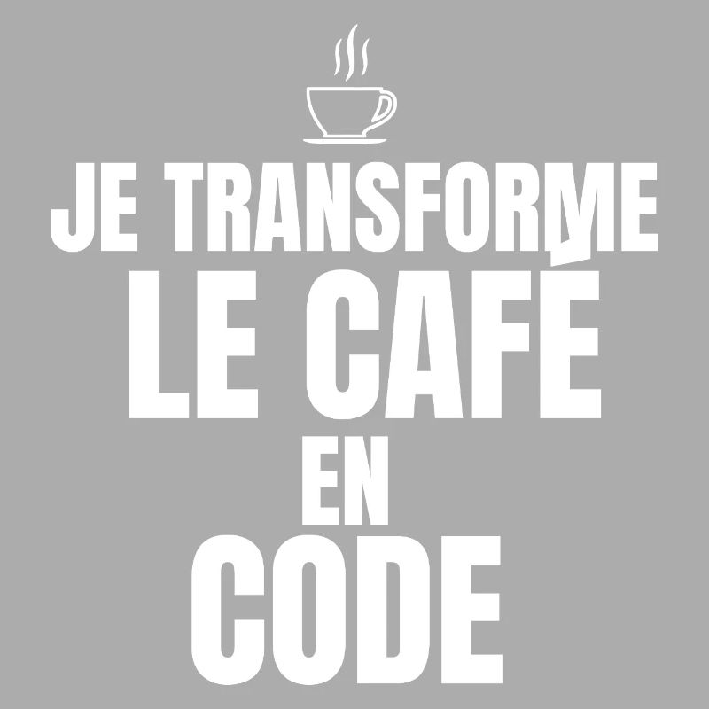 Je transforme le café en code