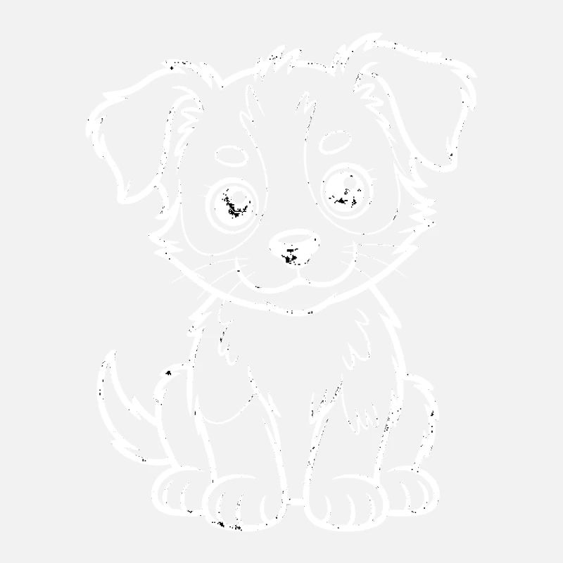 Plan du chien doodle câlin