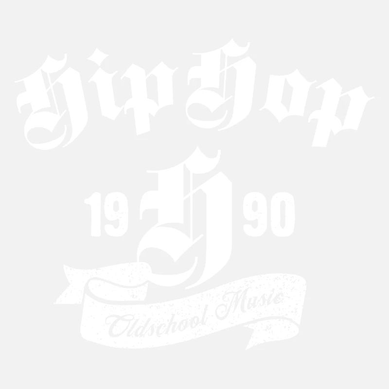 Hip Hop 1990 Gothic Tee