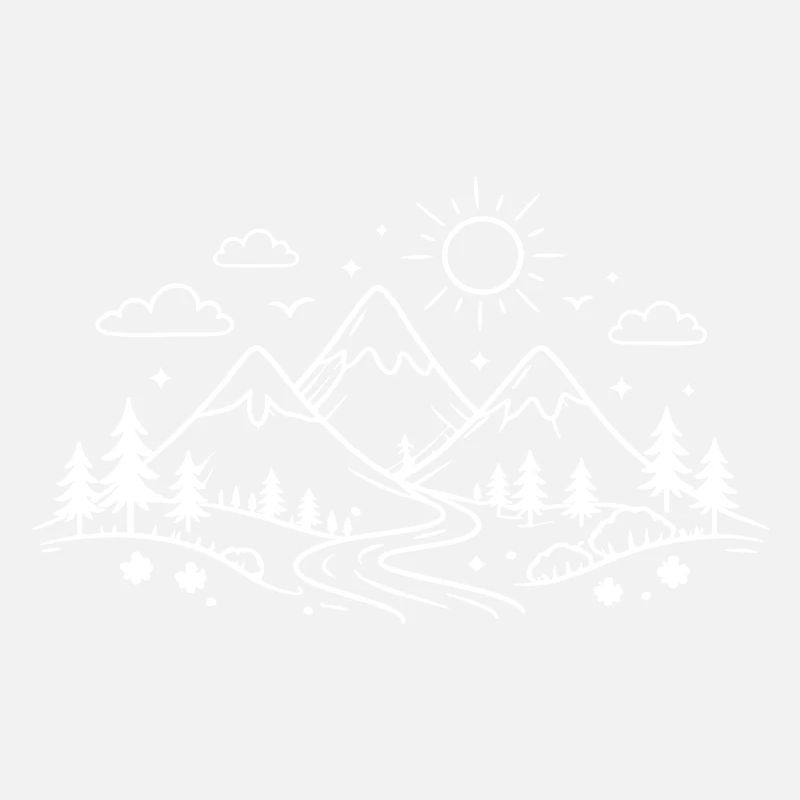 Mountains Landscape Nature