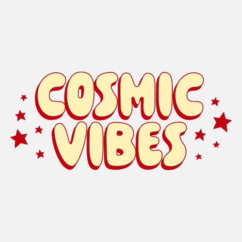 Kosmische Vibes Retro Shirt
