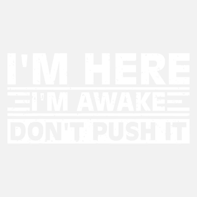 Awake Slogan Bold Typography Tee