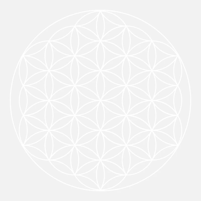 Heilige Geometrie der Blume des Lebens
