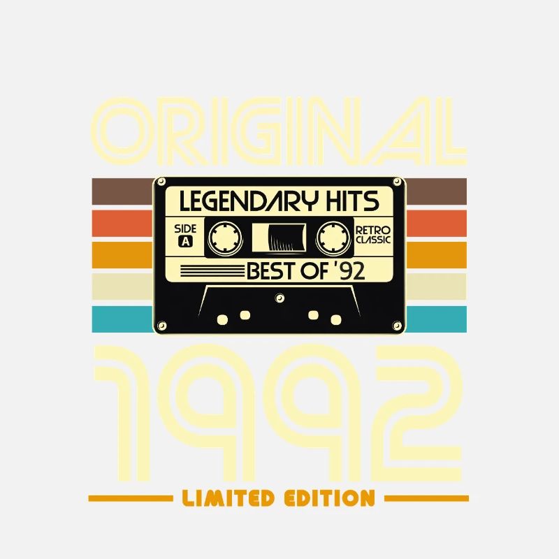Original 1992 Édition Rétro Cassette