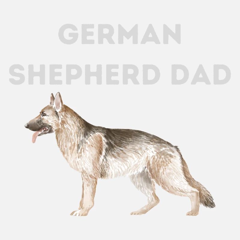 Vater eines Deutschen Schäferhundes