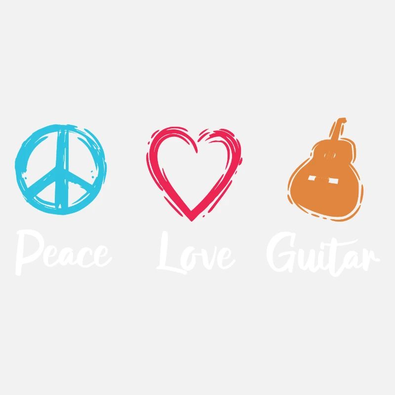 Peace Love Guitar