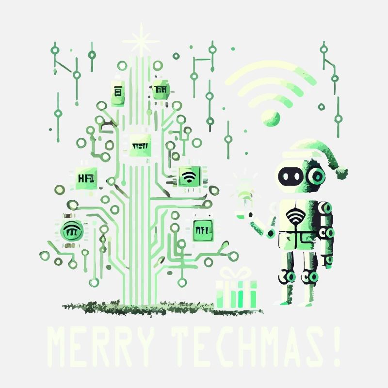 Merry Techmas - Robots et Circuit Noël