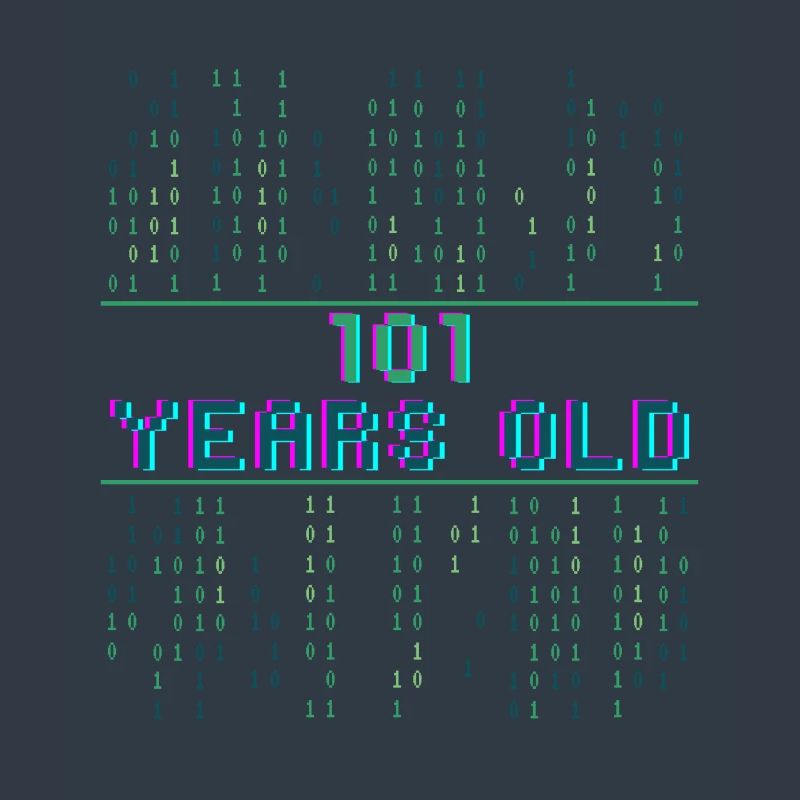 5. Geburtstag 5 Jahre alt Binärcode Coder