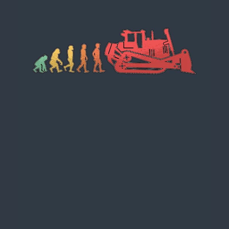 Excavator Bulldozer Construction Worker Gift