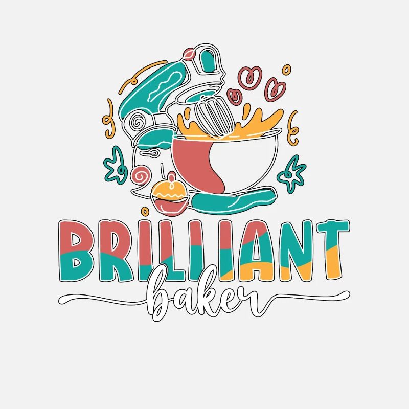 Baker Brilliant Cupcake Baking Bakery Chef Cake