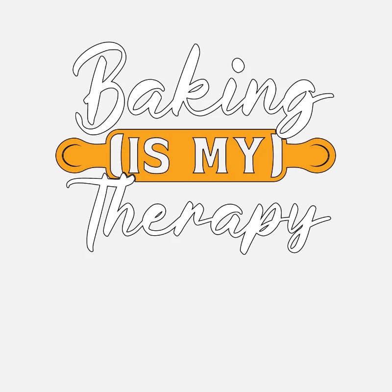 Baker Baking Is My Therapy Bakery Chef Cake Bake