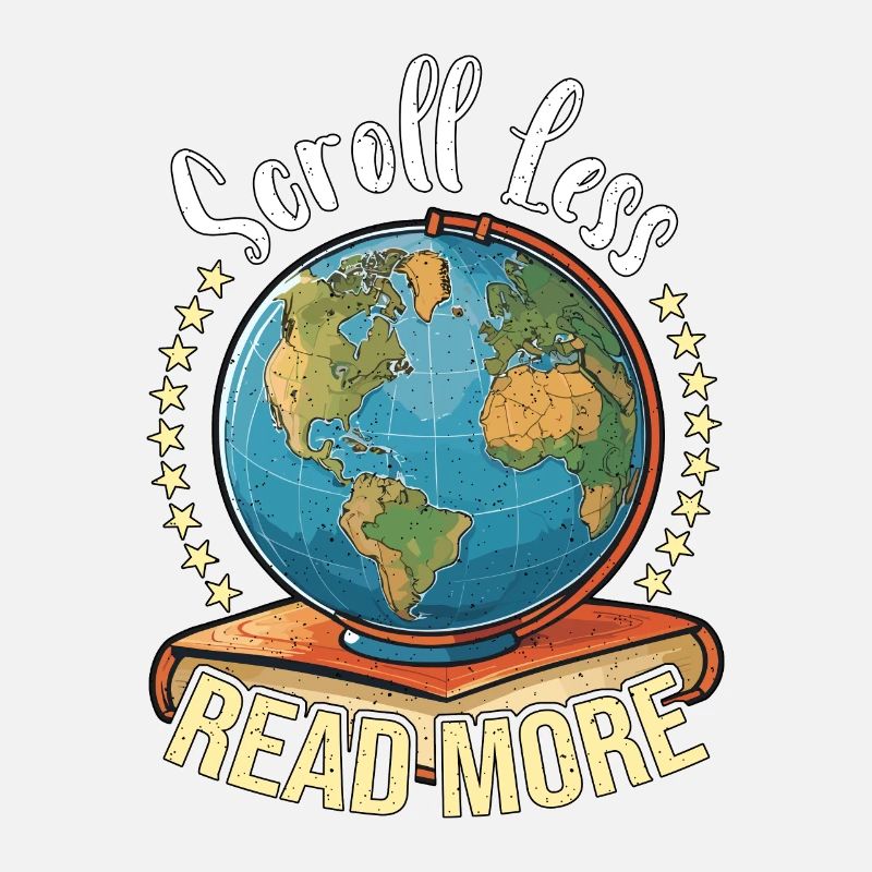 Literature Teacher Scroll Less Read More Reader