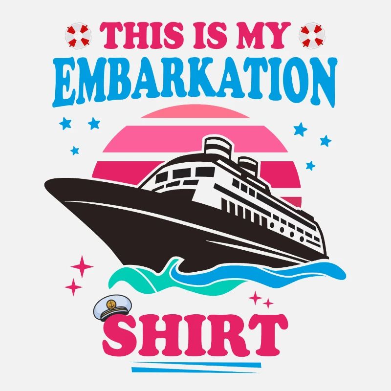 Dies ist mein Einschiffungsshirt